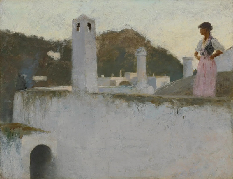 View of Capri - John Singer Sargent