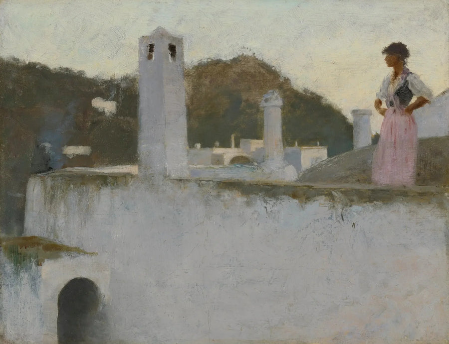 View of Capri - John Singer Sargent