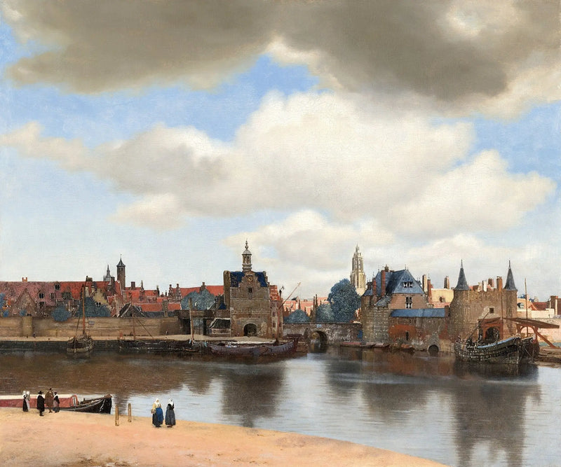 View of Delft - Johannes Vermeer