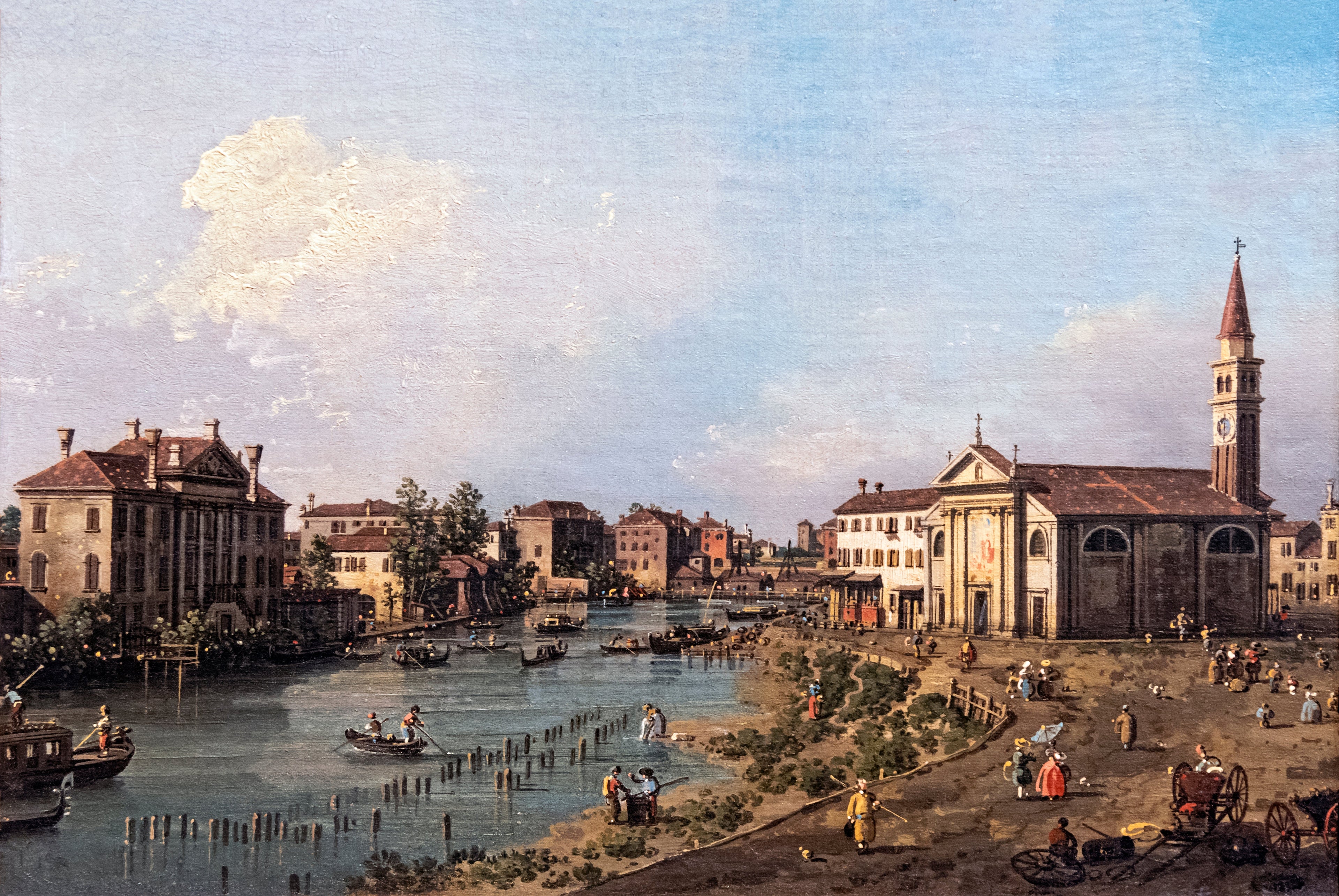 View of Dolo - Canaletto