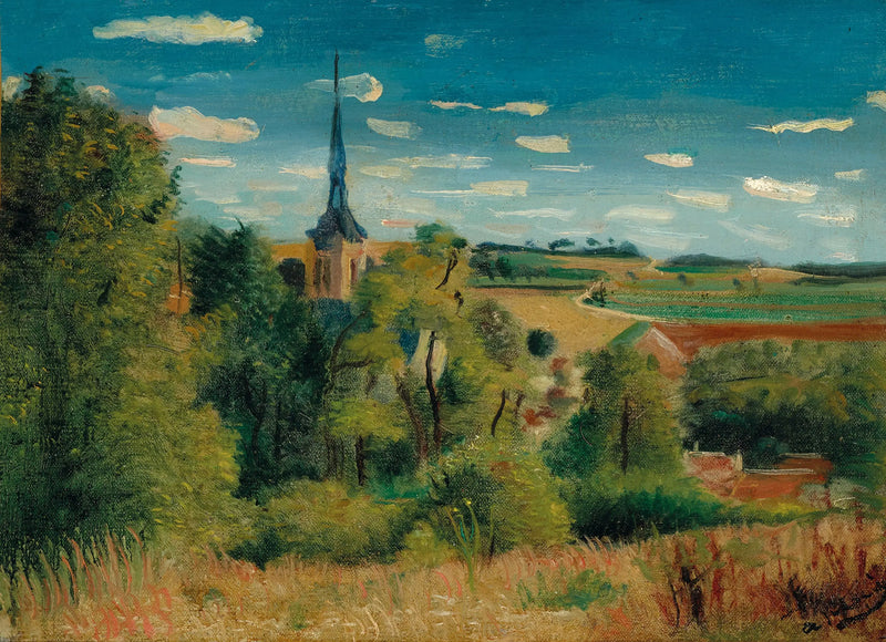 View of Donnemarie-en-Montois - André Derain