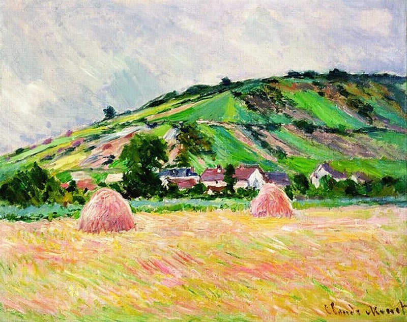 View of Giverny W1074 - Claude Monet