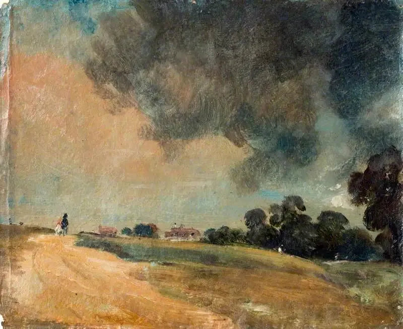 View of Hampstead, towards the east - John Constable