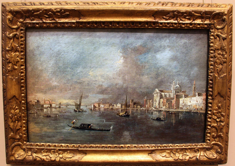 View of the Giudecca with the Zattere - Francesco Guardi