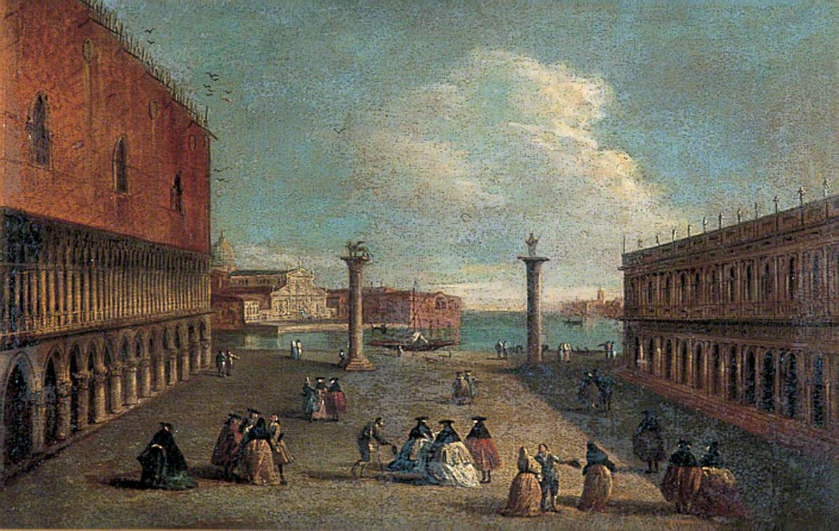 View of the Piazzetta, Venice - Canaletto
