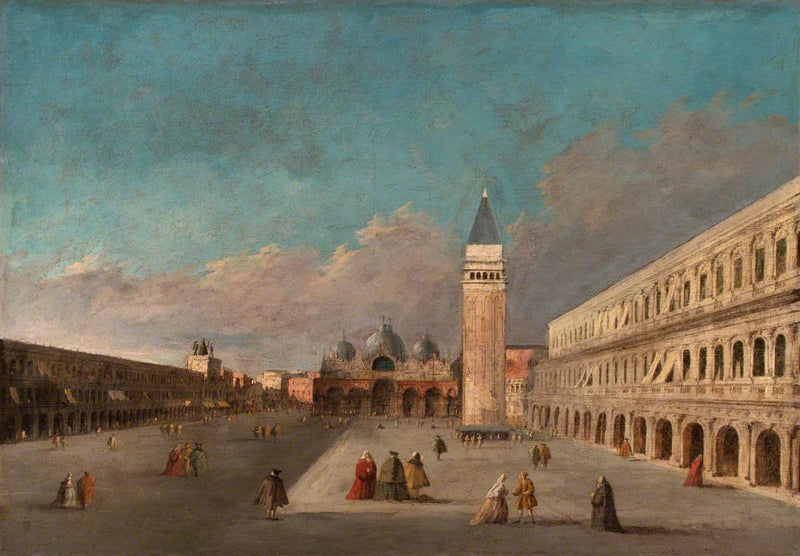 View of Saint Mark's Square, Venice - Francesco Guardi