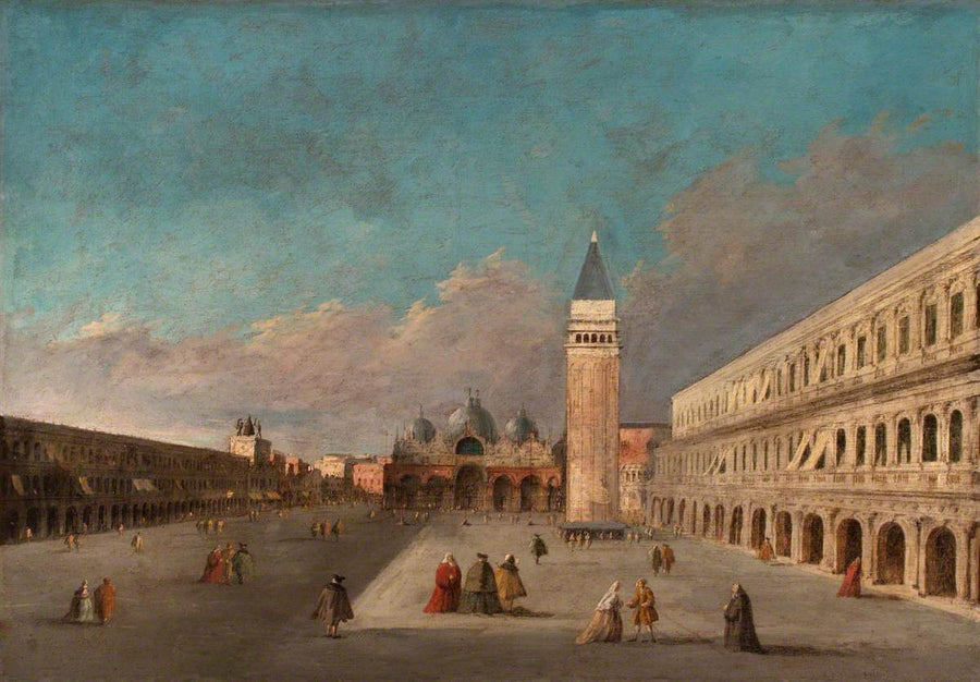 View of Saint Mark's Square, Venice - Francesco Guardi