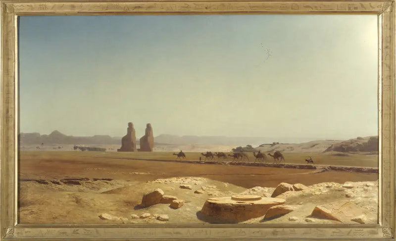 View of the Plain of Thebes (Upper Egypt) - Jean-Léon Gérôme