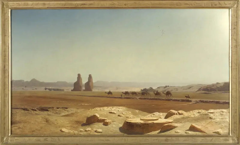 View of the Plain of Thebes (Upper Egypt) - Jean-Léon Gérôme