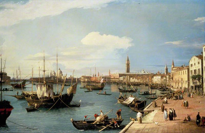View of the Riva degli Schiavoni - Canaletto