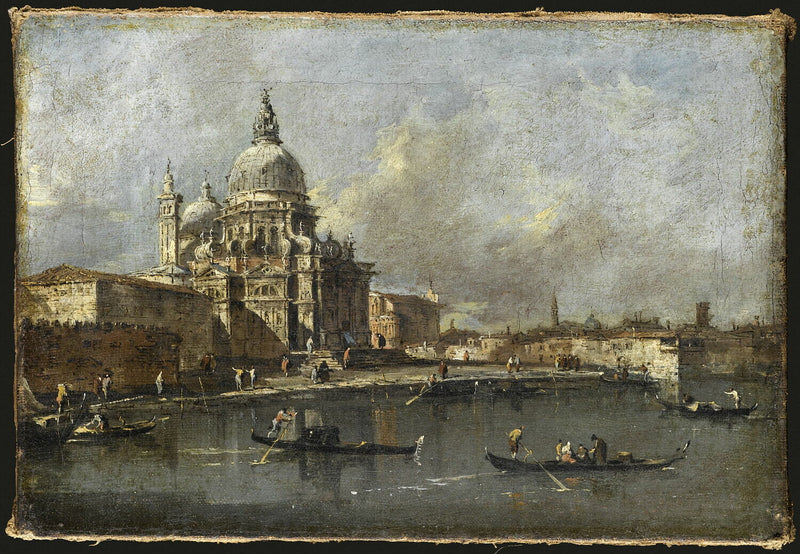 View of La Salute - Francesco Guardi