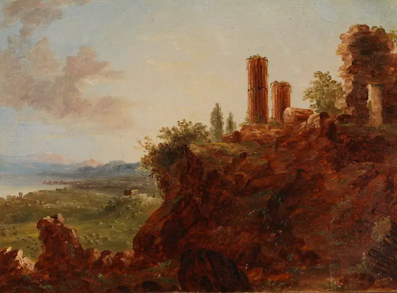 View of Sicily - Thomas Cole