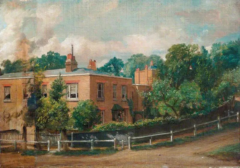 View of the Lower Terrace, Hampstead - John Constable