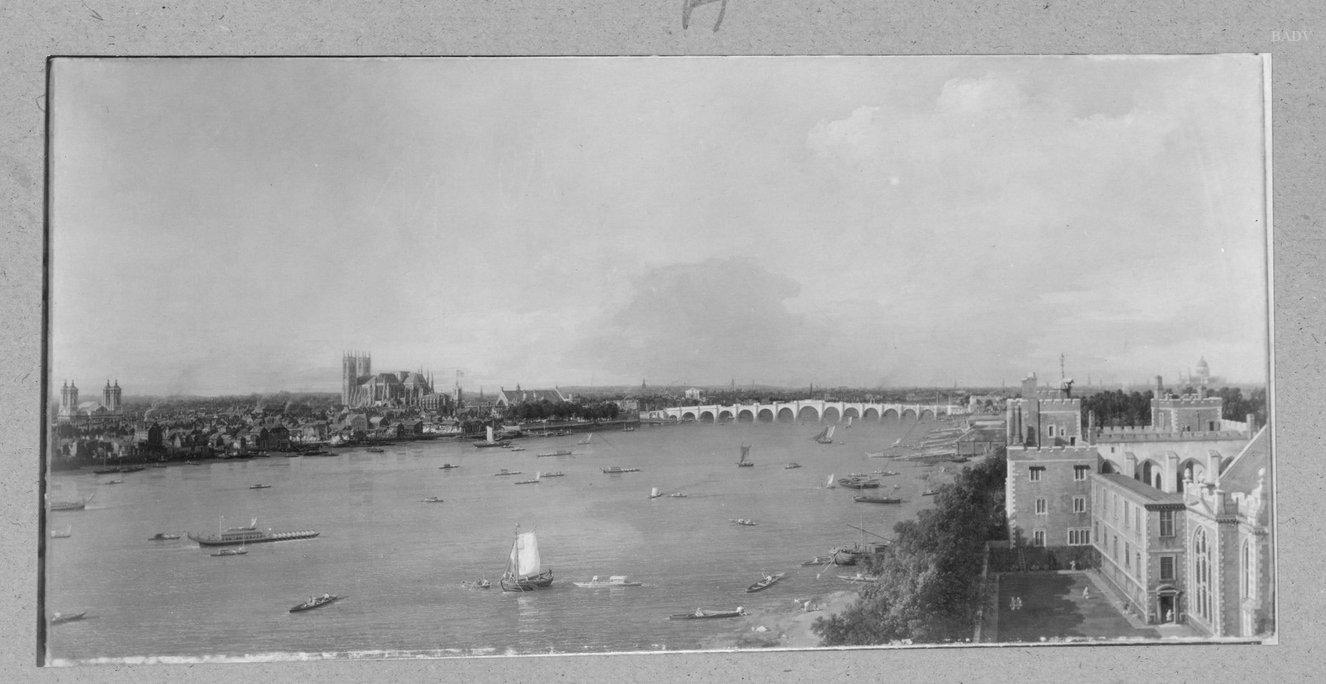 View of London - Canaletto