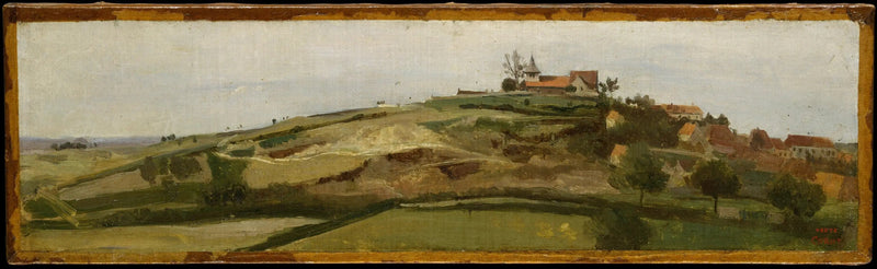 View of Lormes - Jean-Baptiste Camille Corot