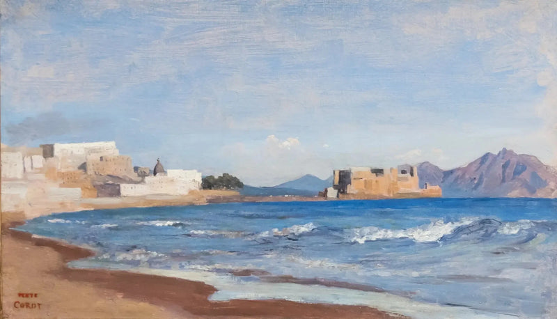 View of Naples - Jean-Baptiste Camille Corot