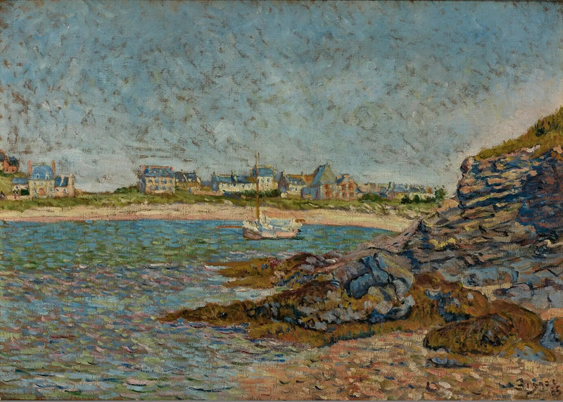 View of the Port, Saint Briac - Paul Signac