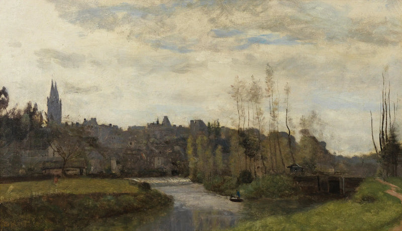 View of Saint-Lô - Jean-Baptiste Camille Corot