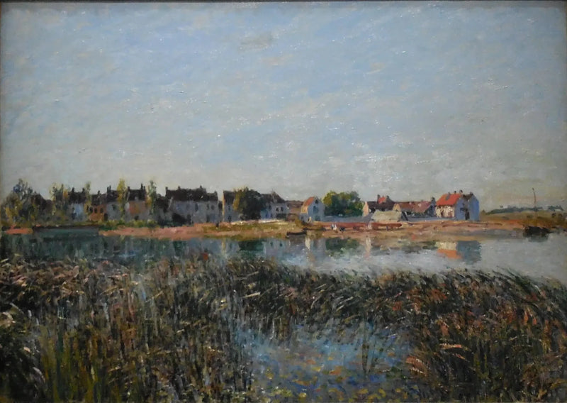 View of Saint-Mammès - Alfred Sisley