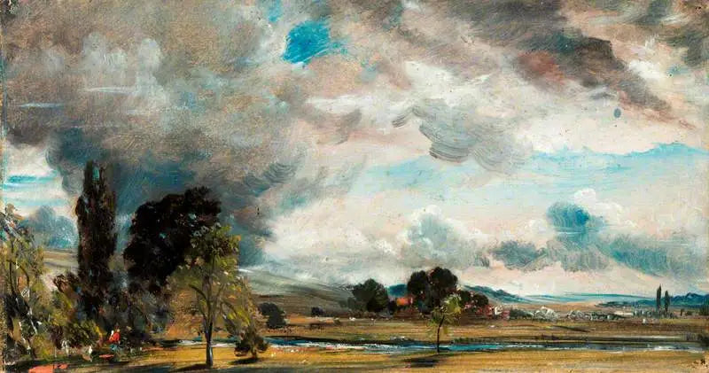 View of Salisbury, from the library of the house of Archdeacon Fisher - John Constable