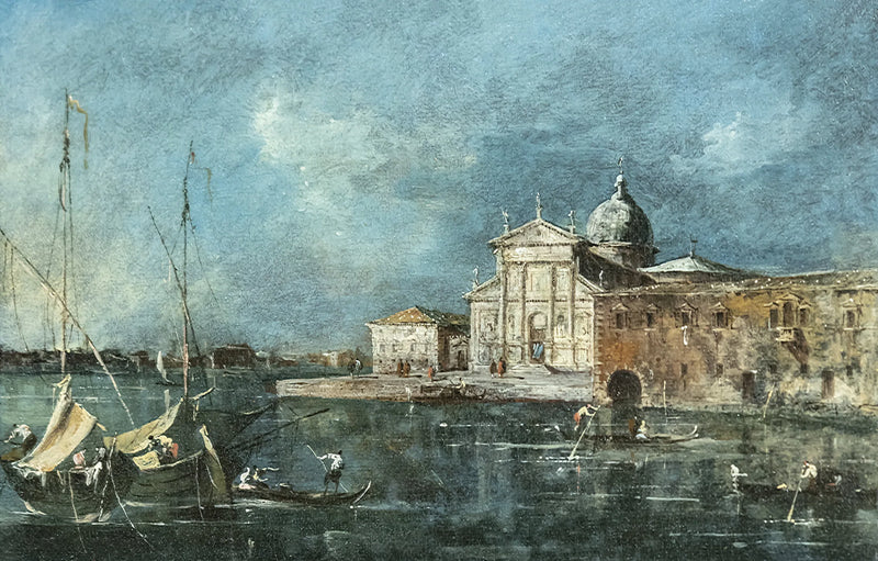 View of San Giorgio Maggiore in Venice - Francesco Guardi