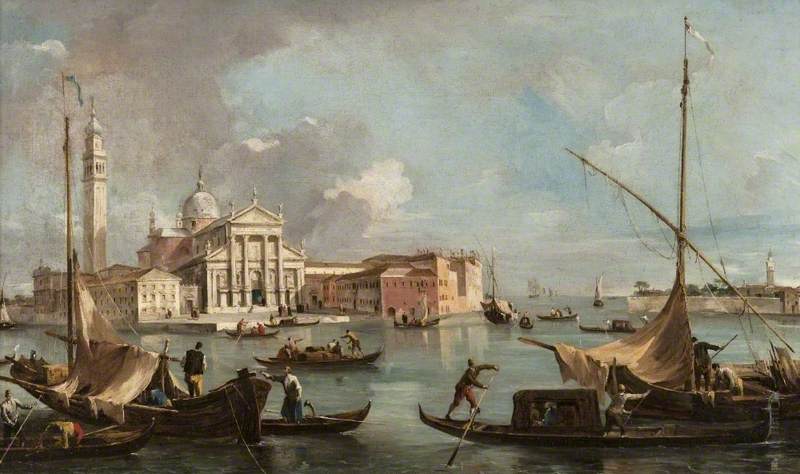 View of San Giorgio Maggiore, Venice - Francesco Guardi