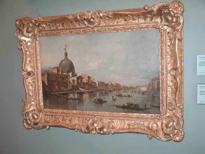 View of San Simeone Piccolo in Venice - Francesco Guardi