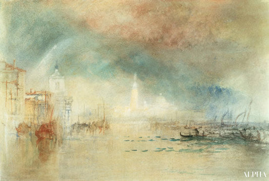 Vue de Venise depuis La Giudecca - William Turner - Reproductions de tableaux et peintures haut de gamme