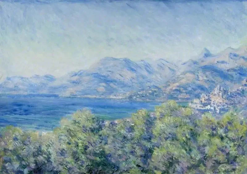 View of Ventimiglia - Claude Monet