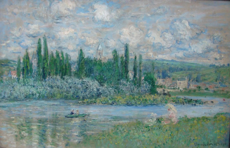 View of Vétheuil - Claude Monet