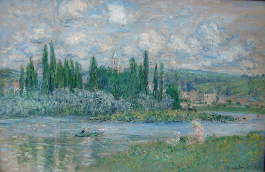 View of Vétheuil - Claude Monet