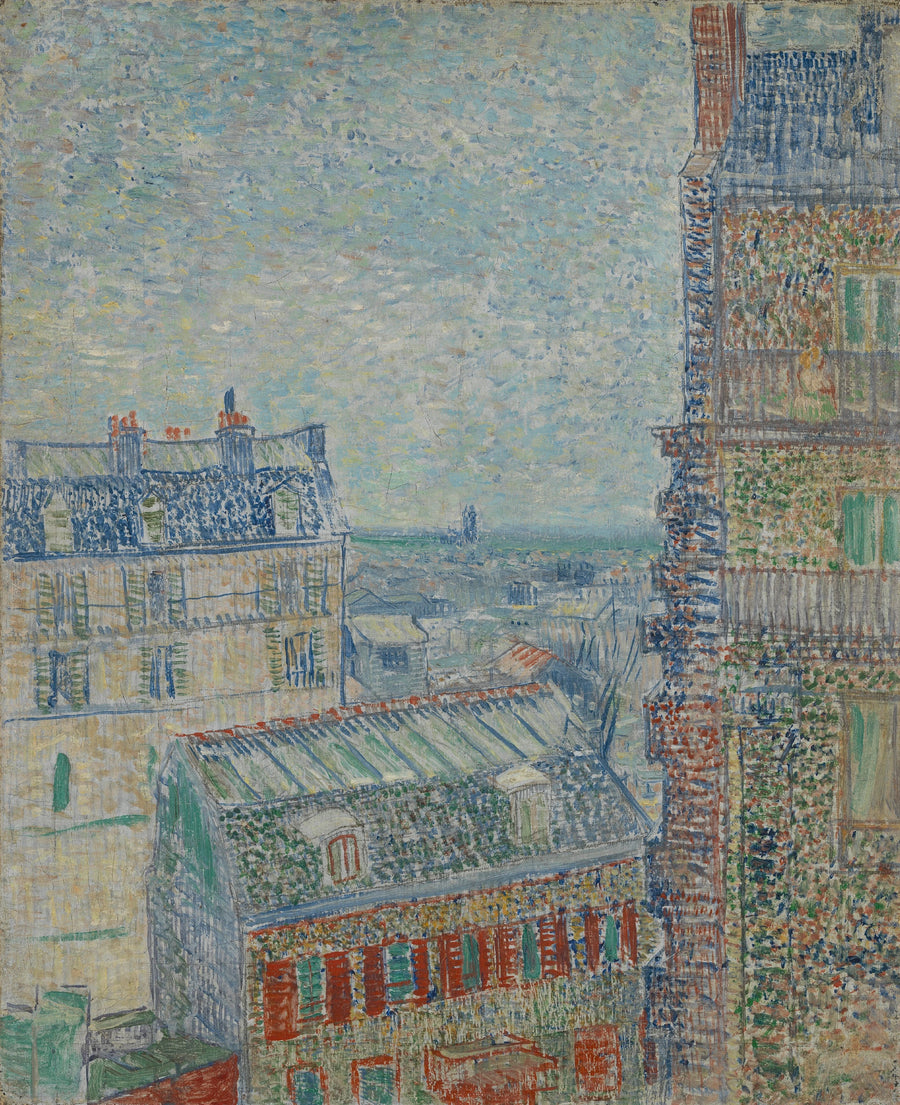 View of the Artist's Room, rue Lepic - Vincent van Gogh