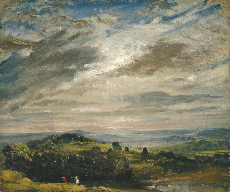 View from Hampstead Heath, towards Harrow - John Constable