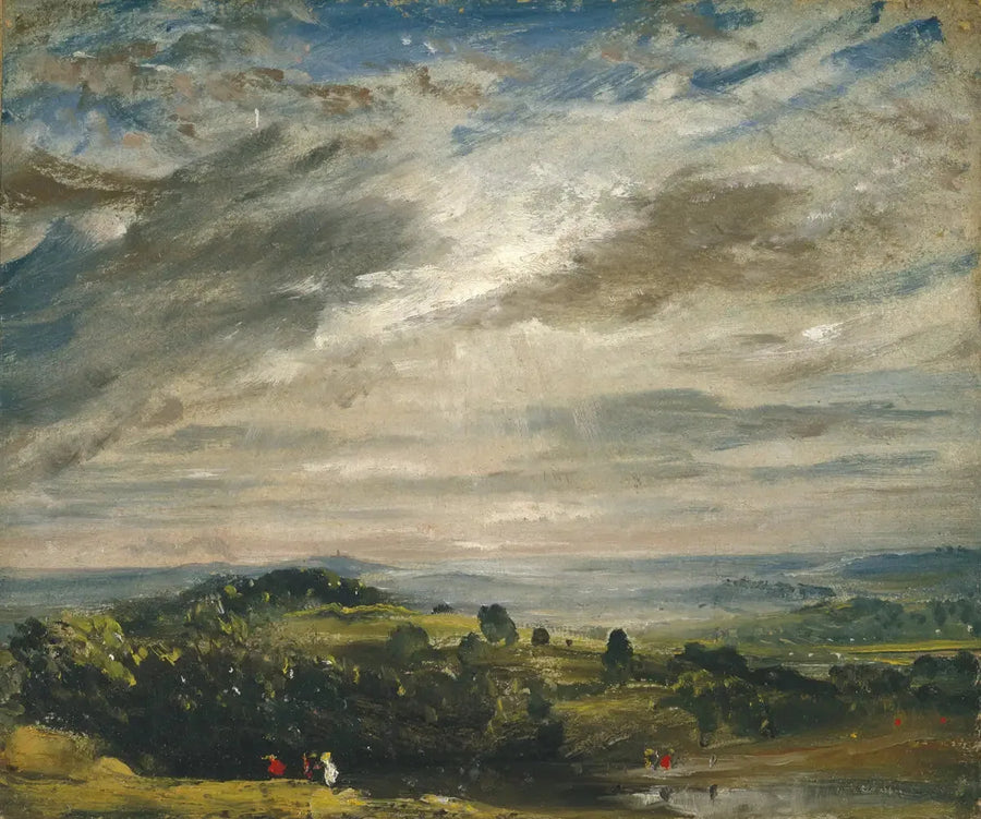 View from Hampstead Heath, towards Harrow - John Constable