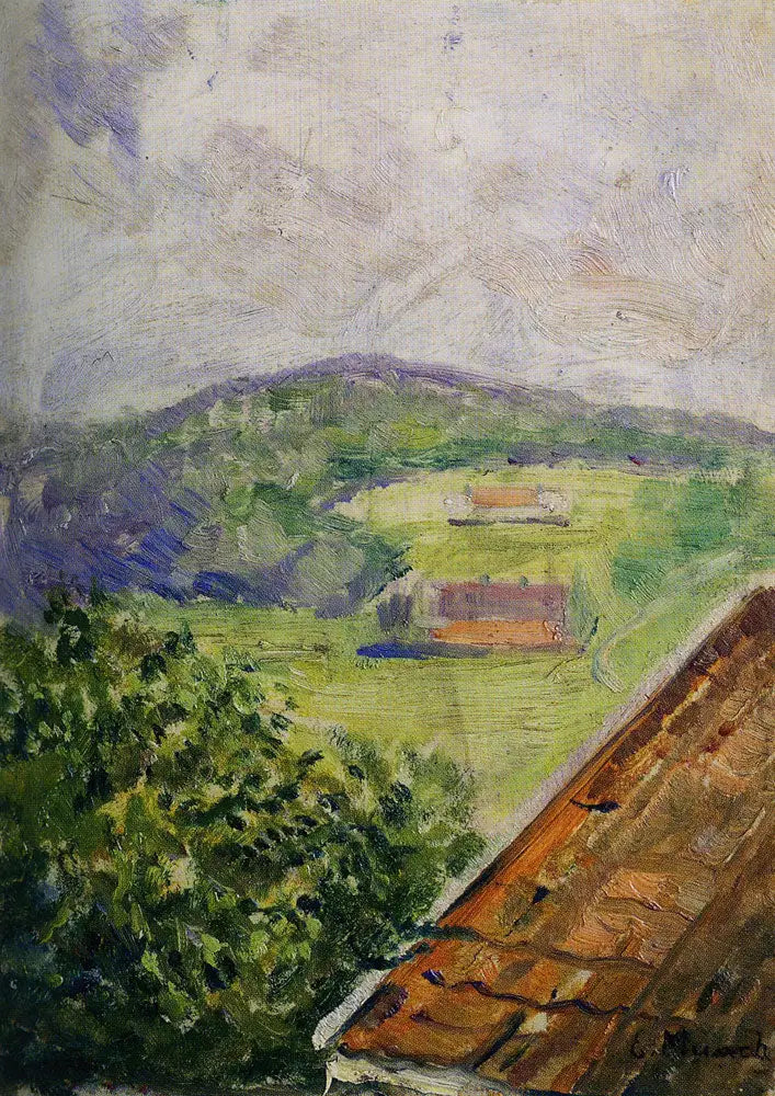 View from Hauketo - Edvard Munch