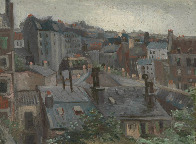 View from Vincent's Studio - Vincent van Gogh