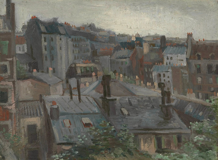 View from Vincent's Studio - Vincent van Gogh