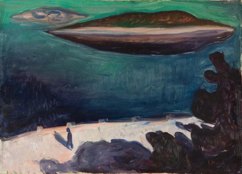 View from Nordstrand - Edvard Munch
