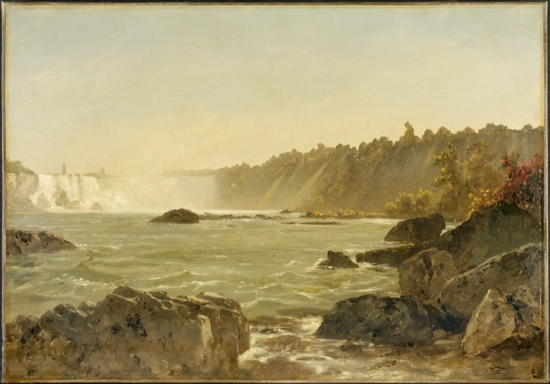 View of Niagara Falls - John Frederick Kensett