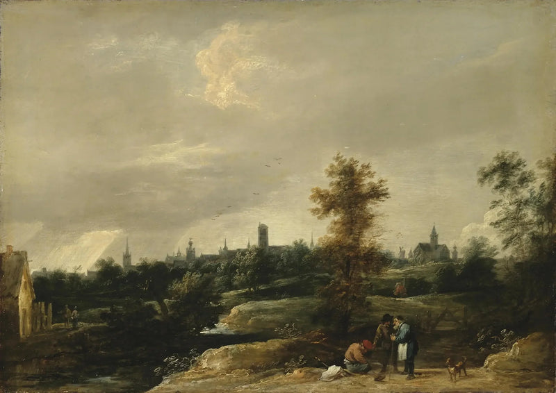 View of the surroundings of Brussels - David Teniers the Younger