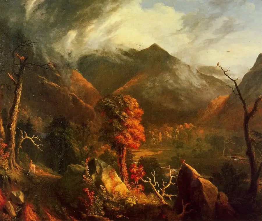 View of the White Mountains - Thomas Cole