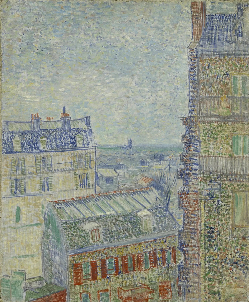 View of the Roofs of Paris - Vincent van Gogh