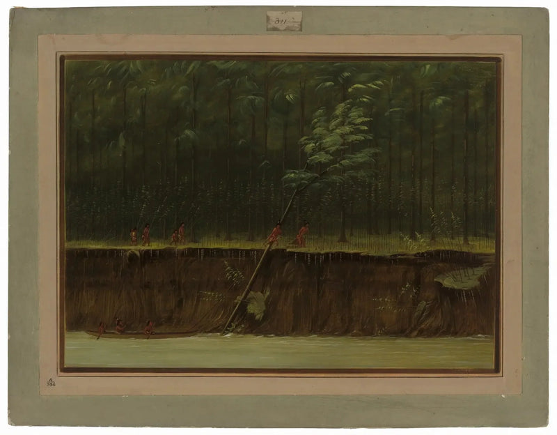 View of the Lower Mississippi - George Catlin