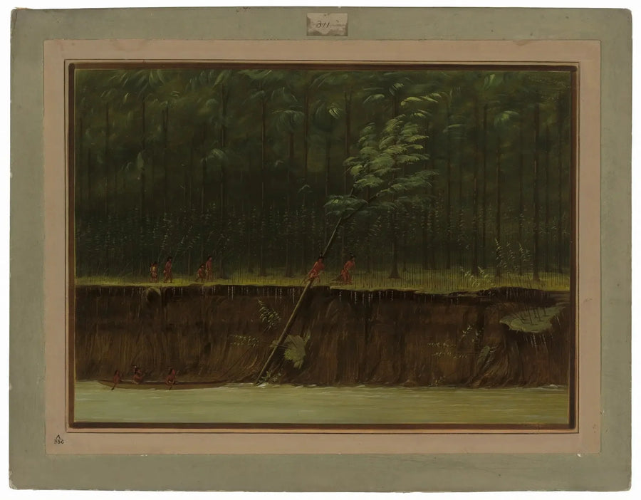 View of the Lower Mississippi - George Catlin