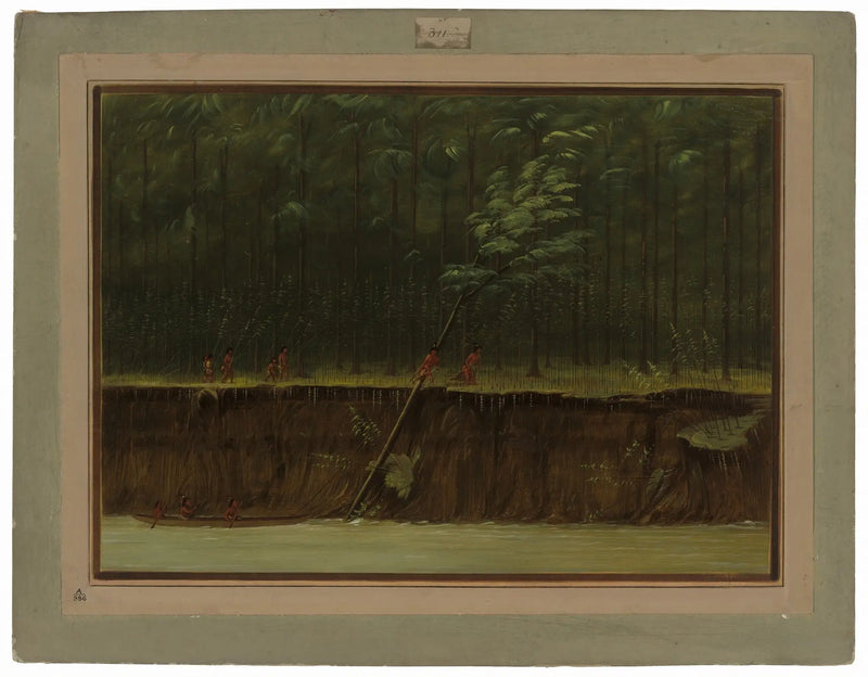 View of the Lower Mississippi - George Catlin