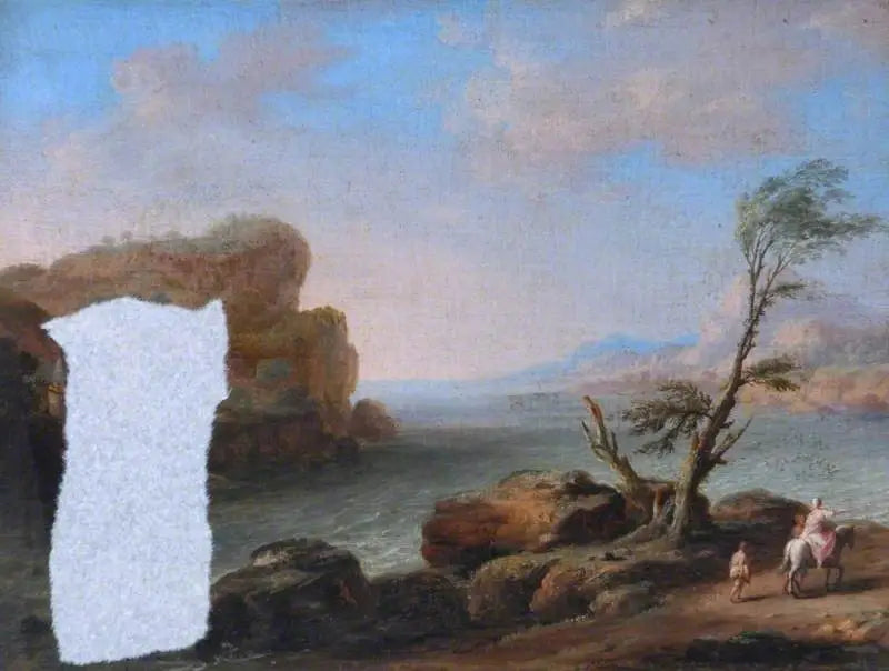 Seaside View with Figures - Claude Lorrain