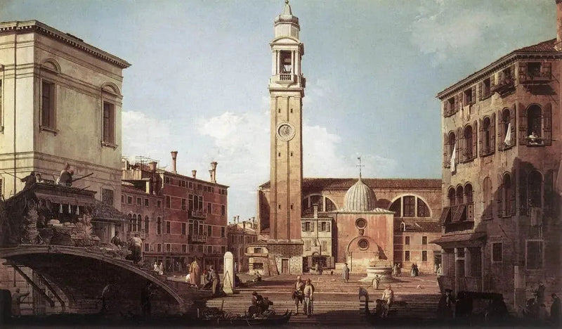 View of the Camp of the Saints Apostles - Canaletto