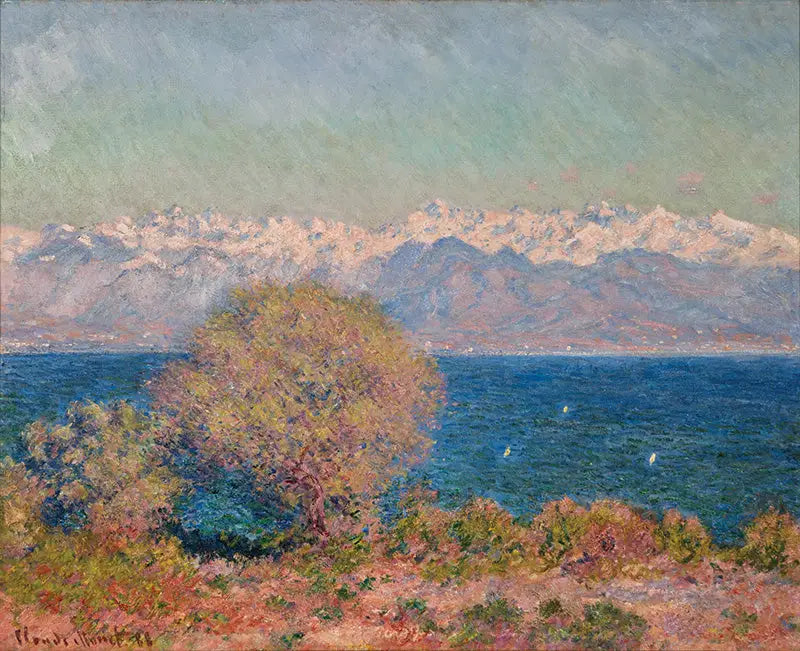 View of Cap d'Antibes - Claude Monet