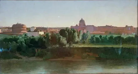 View of the Château Saint-Ange - Jean-Baptiste Camille Corot