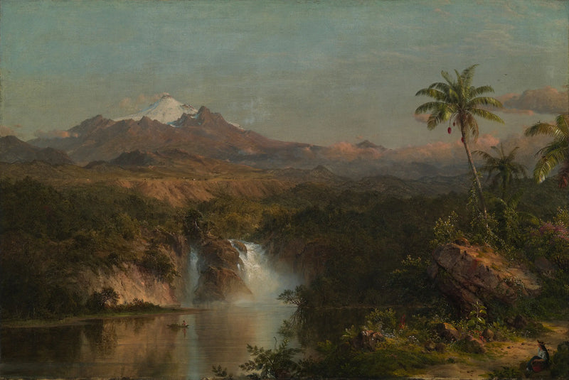 View of Cotopaxi - Frederic Edwin Church